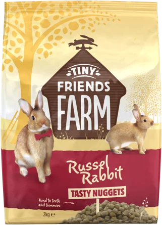 Tiny Friends Farm Russel Rabbit Tasty Nuggets 2kg