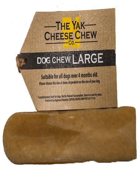 The YAK Cheese Chew Company Dog Chew Large