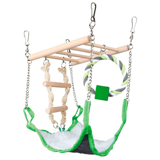 Trixie Suspension Bridge with Hammock for small rodents 17x22x15cm