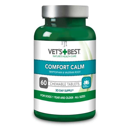 Vets Best Comfort Calm Tablets - Pack of 60