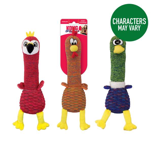 KONG Shakers Cuckoos Assorted Medium