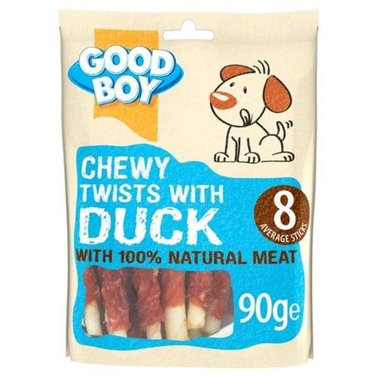 Good Boy Chewy Twists With Duck