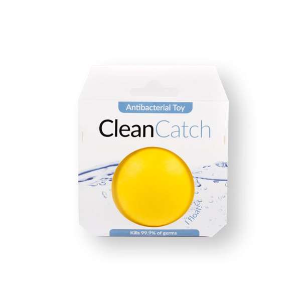 Great & Small Clean Catch Antibacterial Ball Dog Toy