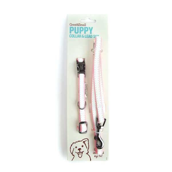 Little & Lively Puppy Collar & Lead Tiffany