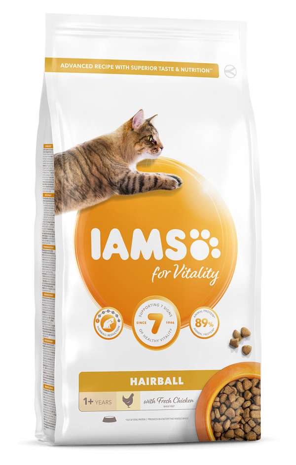 Iams senior dry 2024 cat food 10kg