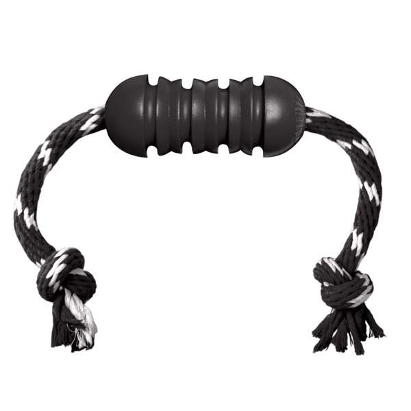 KONG Extreme Dental With Rope Medium Black