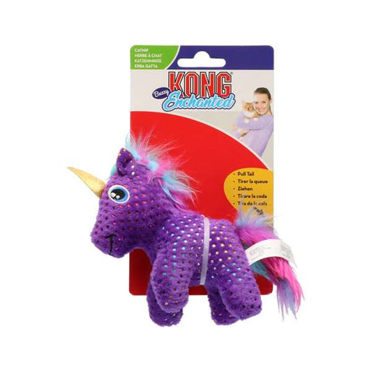 KONG Enchanted Buzzy Unicorn