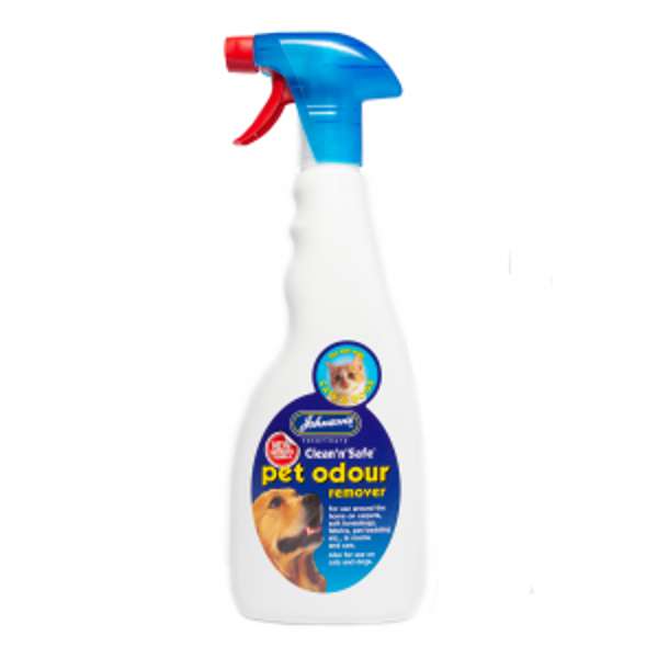 Johnson's Veterinary Clean N Safe Pet Odour Remover 500ml