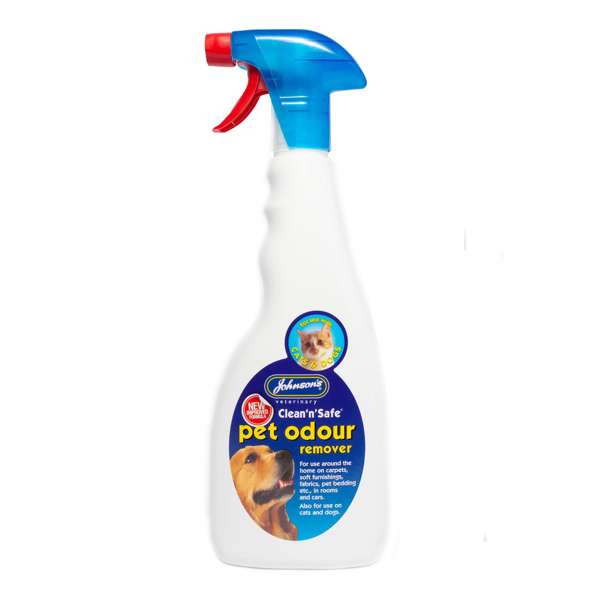 Johnson's Veterinary Clean N Safe Pet Odour Remover 500ml