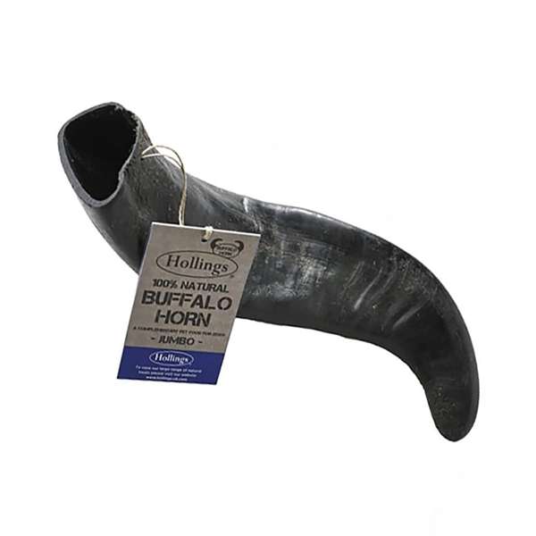 Hollings Buffalo Horn Dog Treat Jumbo