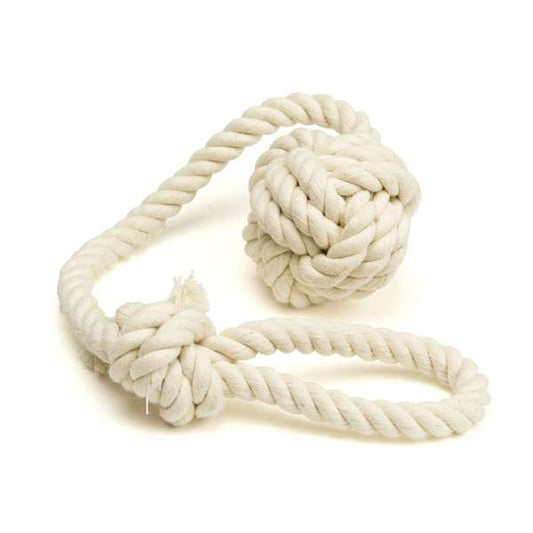 Great & Small Knotted Rope Ball Tug Dog Toy