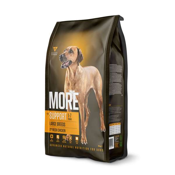 MORE Support Chicken Large Breed Dog Dry Food