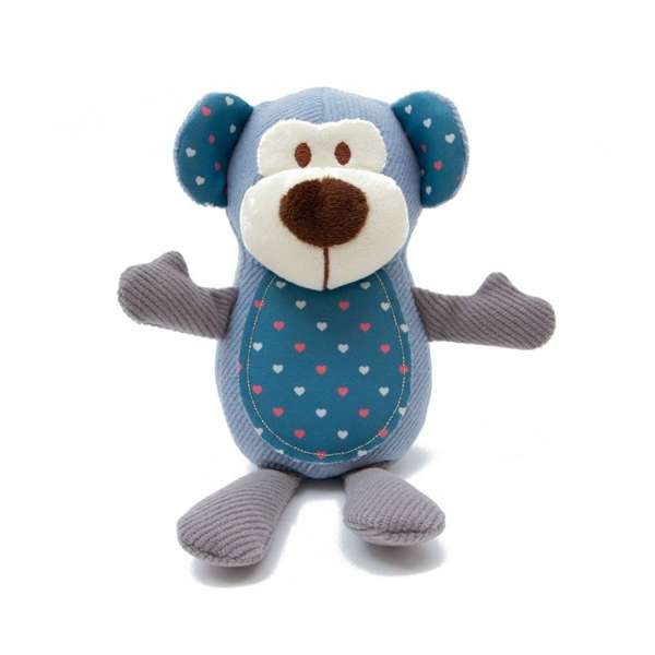 Great & Small Puppy Love Bear with tail Dog Toy