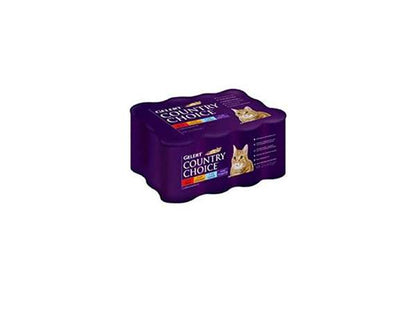 Gelert Country Choice Cat Mixed In Jelly 12 x 400g